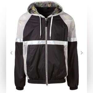 Mackage Men windbreaker in Black and Silver